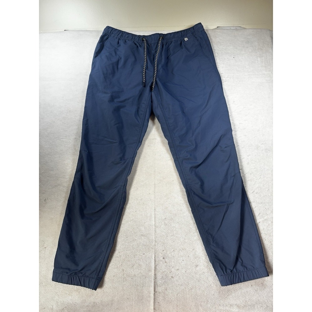 Hurley Mens Joggers 2XL (36x30) Blue Stretch Waist w/‎ Drawstring Pants